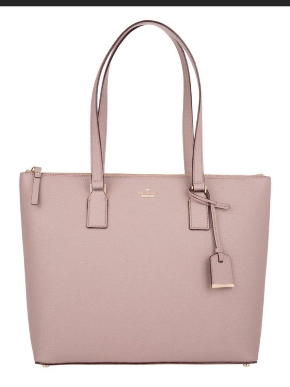 Like New Kate Spade Pink Leather Shoulder Bag Tote Purse